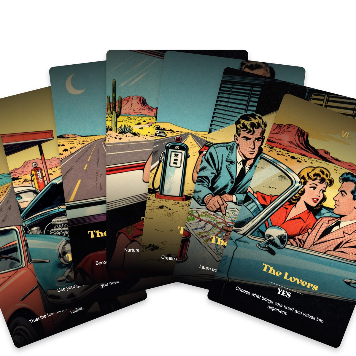 The Open Road Tarot — arrangement 9