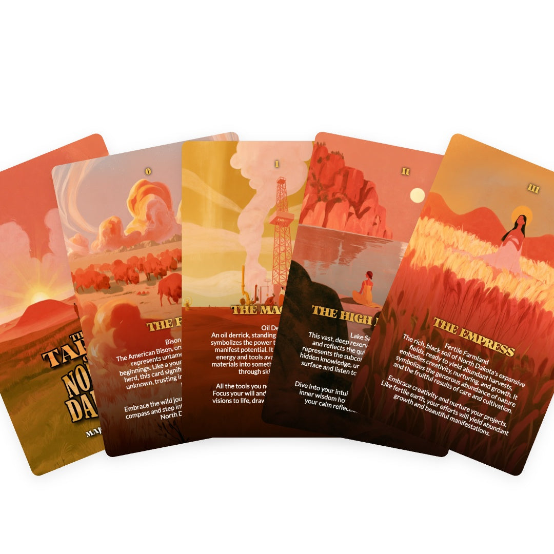 The Tarot of North Dakota - The 22 Arcana Deck