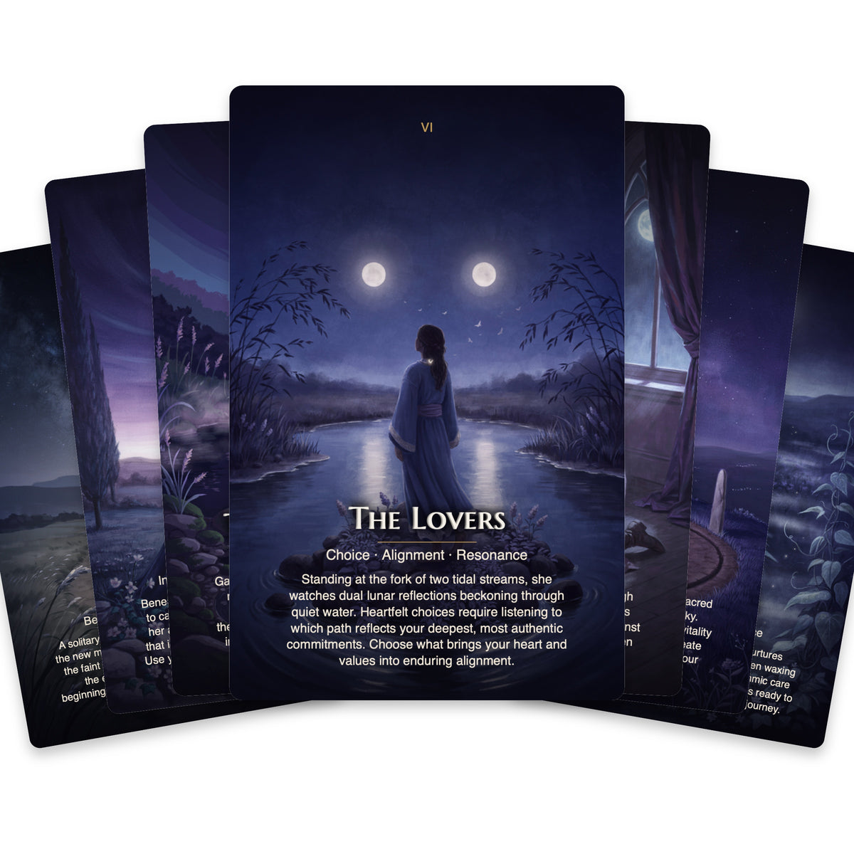 Moon Witch Tarot — arrangement 2