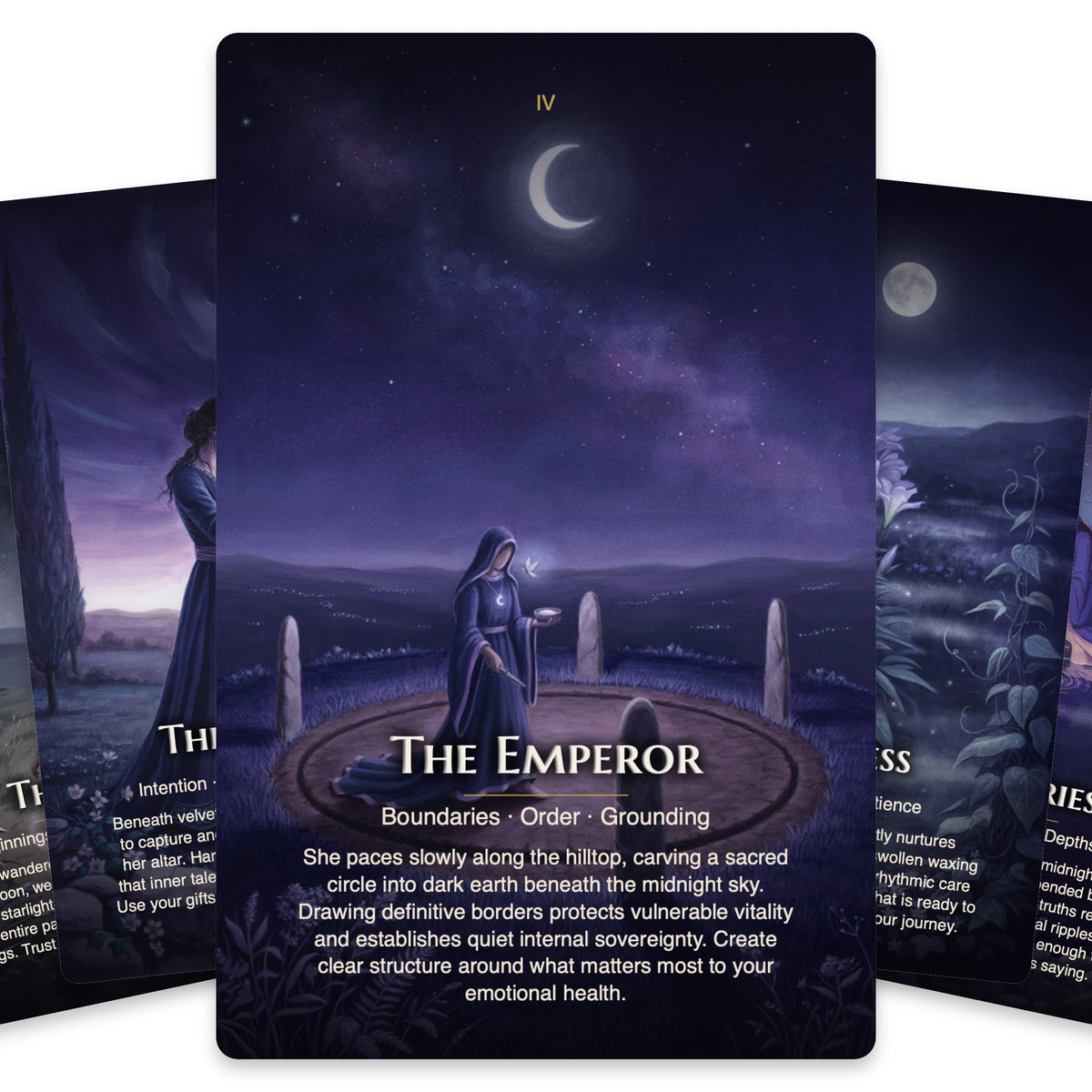 Moon Witch Tarot — arrangement 3