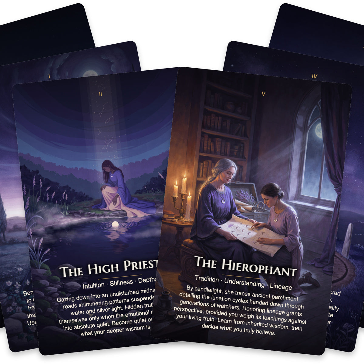 Moon Witch Tarot — arrangement 6