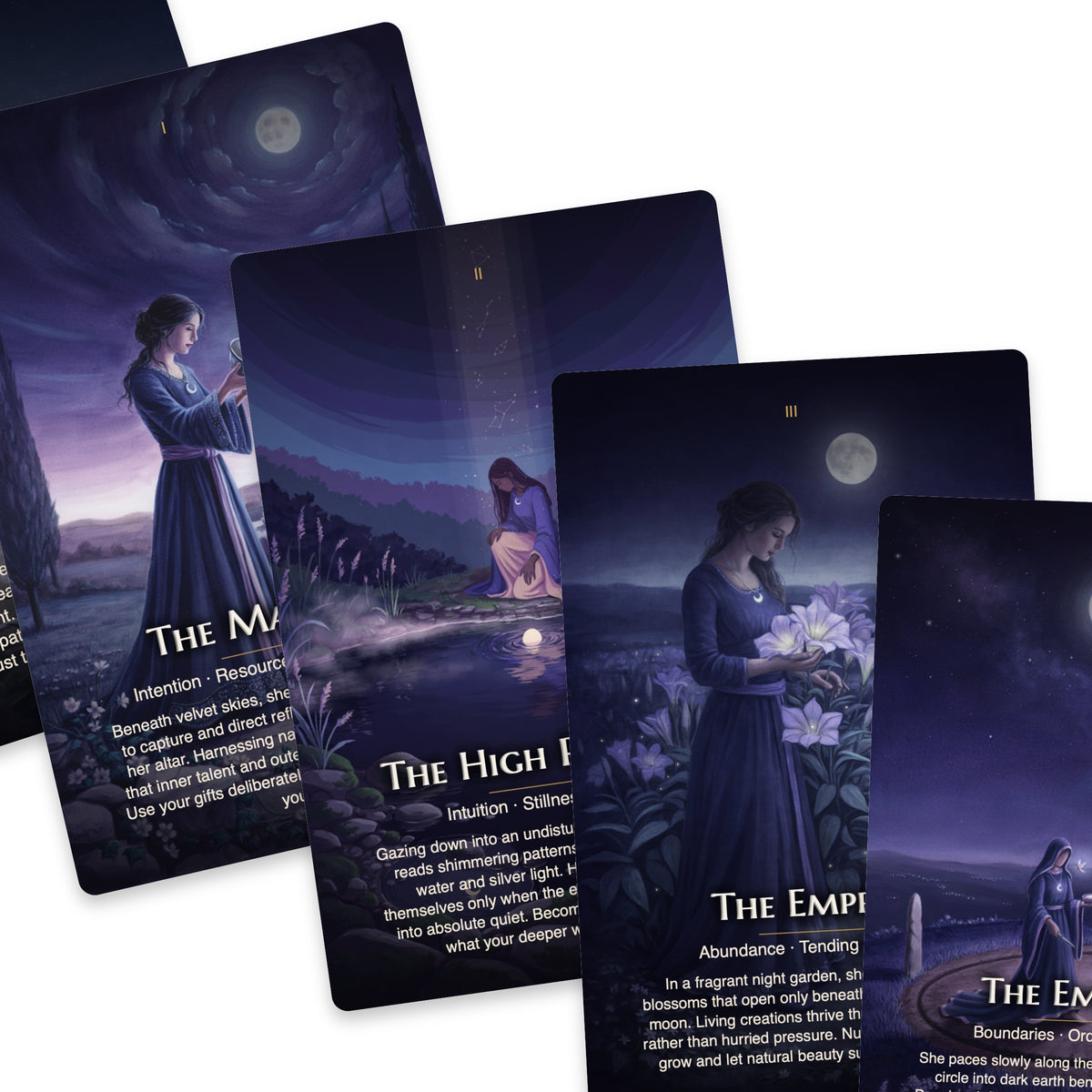 Moon Witch Tarot — arrangement 8