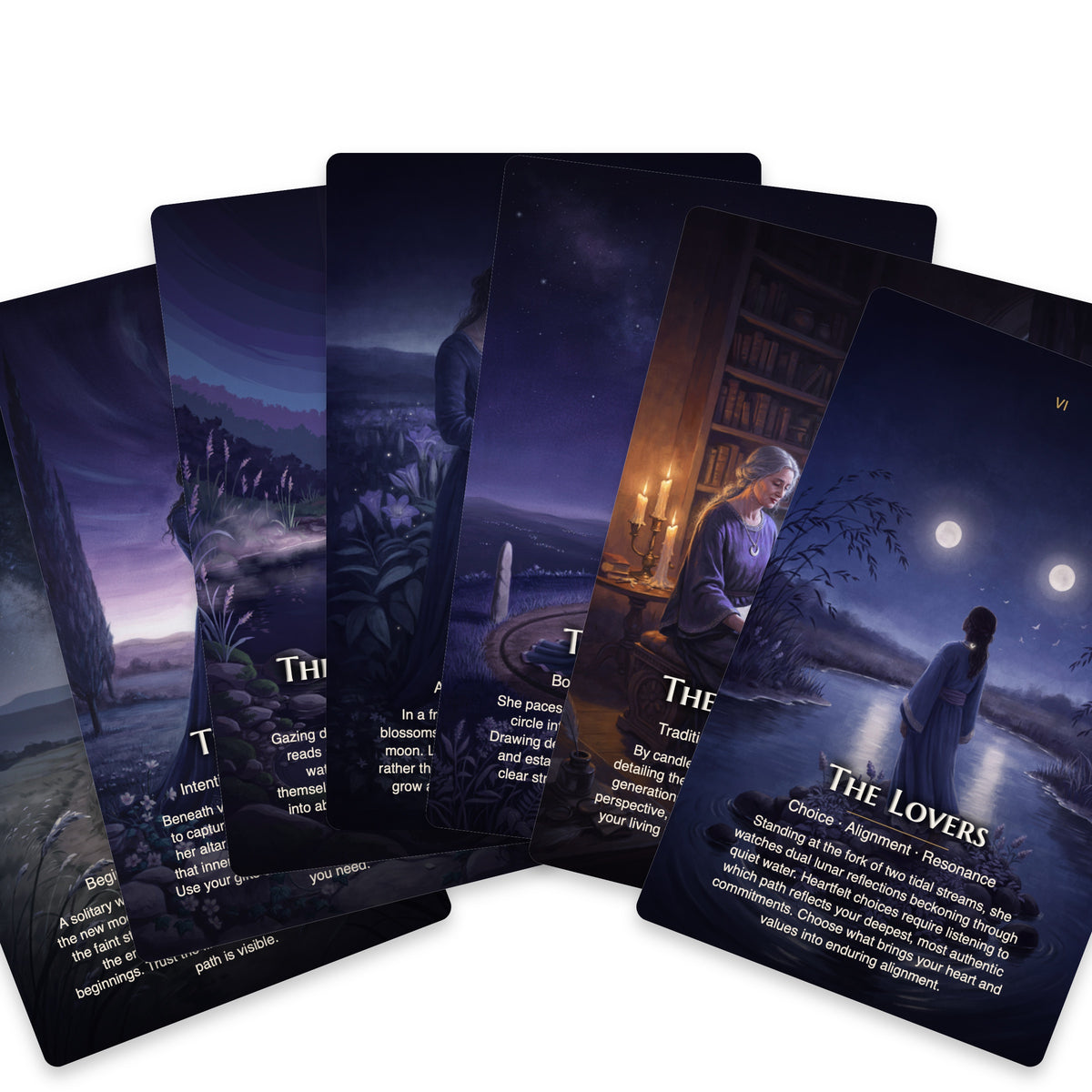 Moon Witch Tarot — arrangement 9