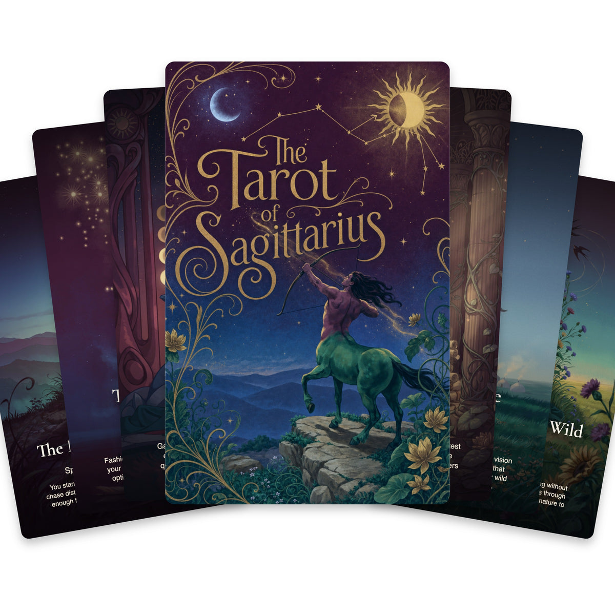 The Tarot of Sagittarius — arrangement 1