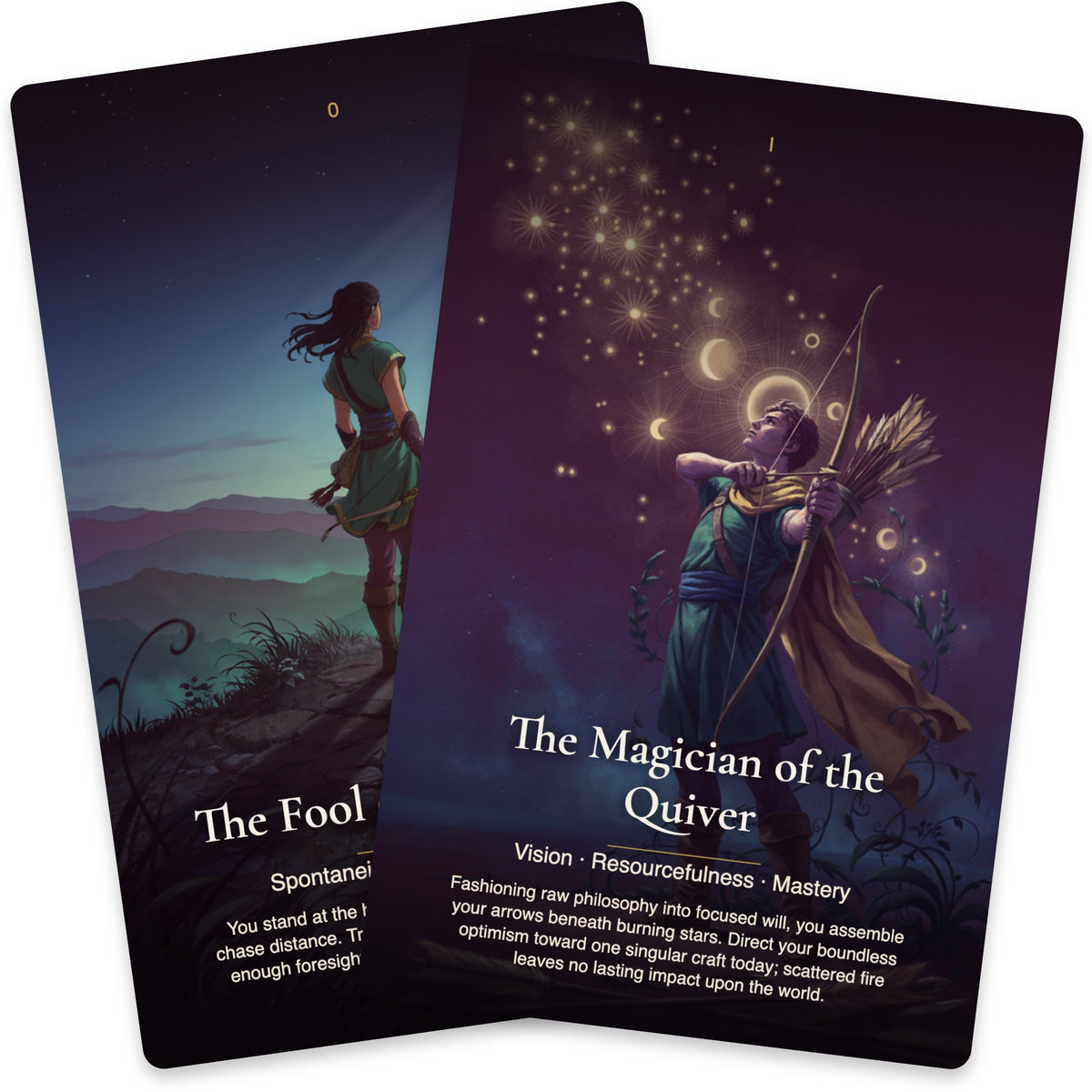 The Tarot of Sagittarius — arrangement 10