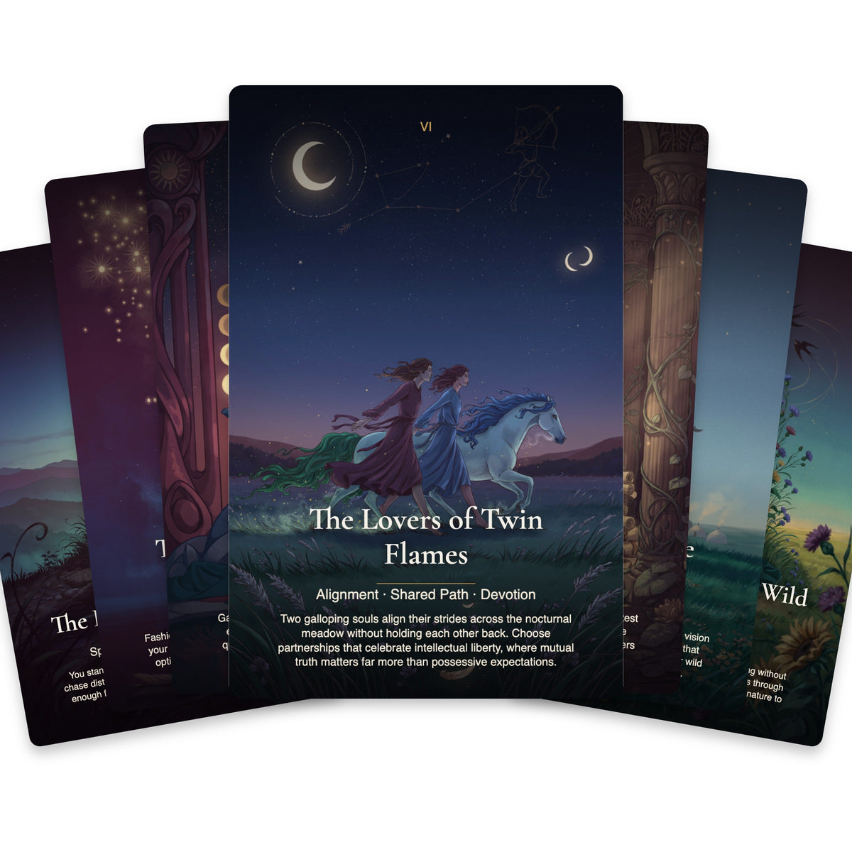 The Tarot of Sagittarius — arrangement 2