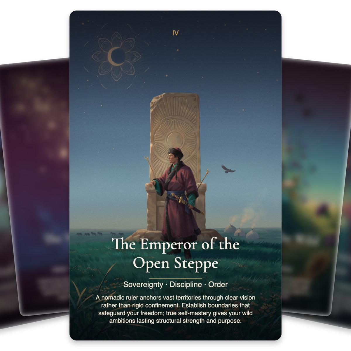 The Tarot of Sagittarius — arrangement 3