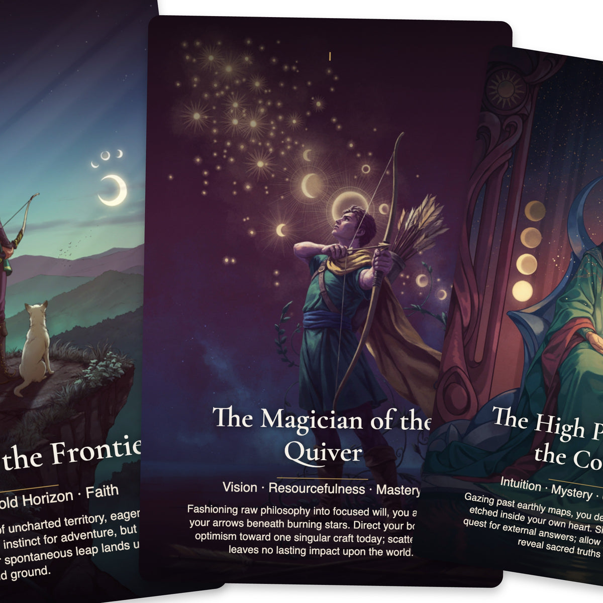 The Tarot of Sagittarius — arrangement 4