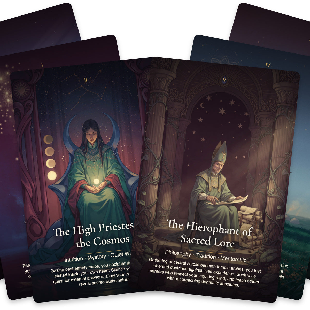 The Tarot of Sagittarius — arrangement 6