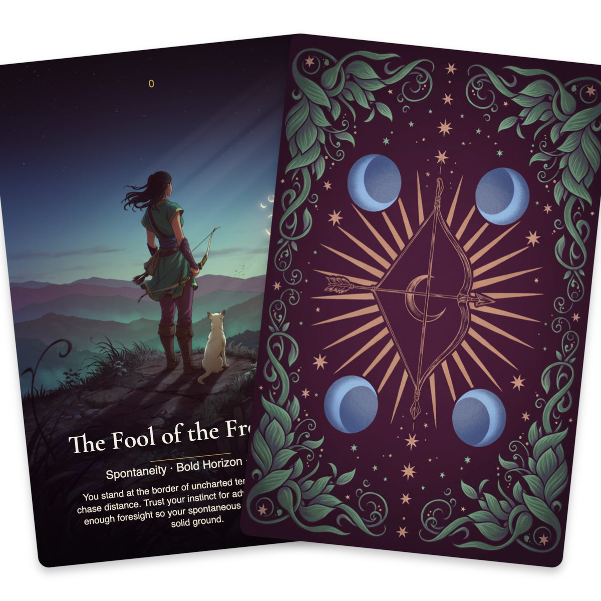 The Tarot of Sagittarius — arrangement 7