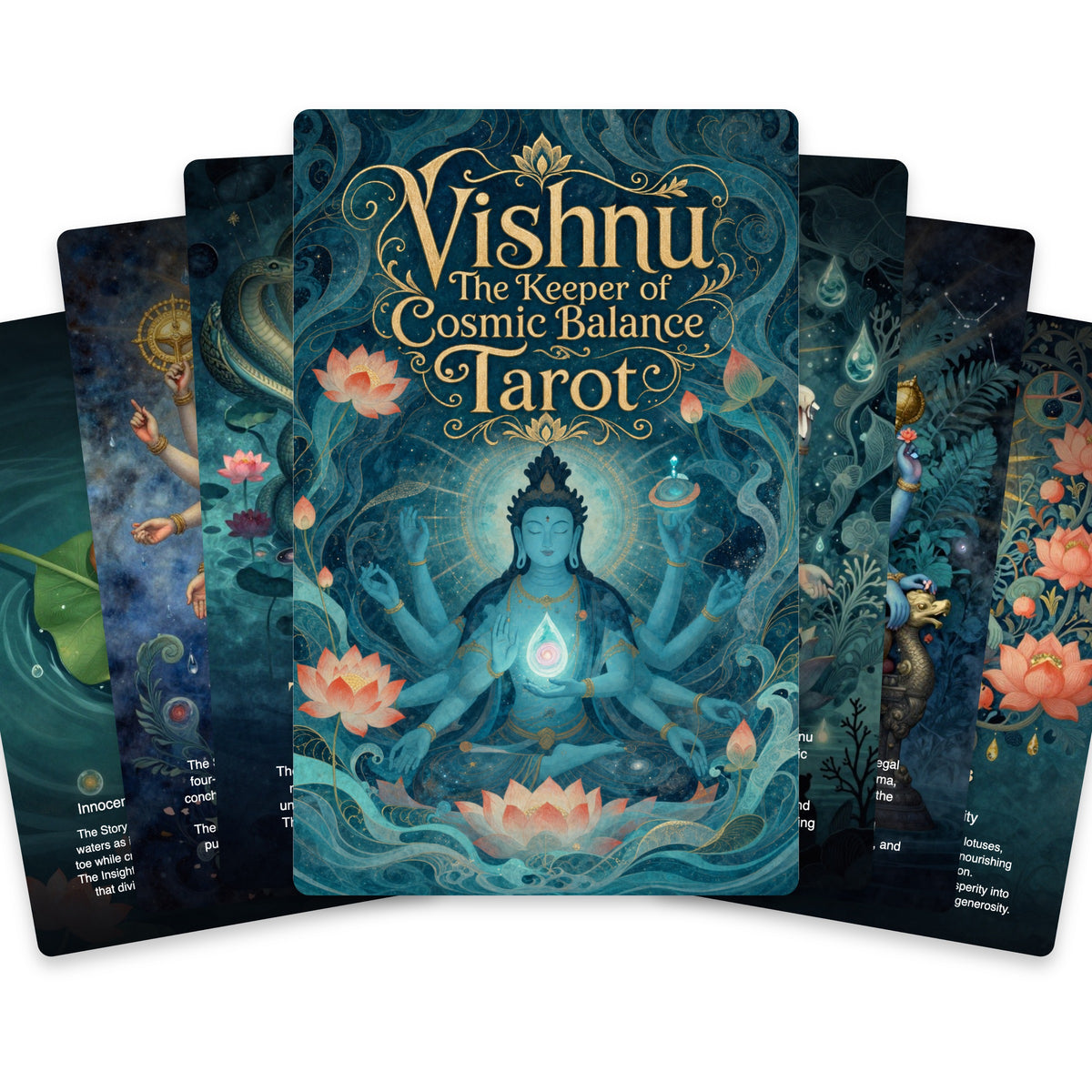 Vishnu The Keeper of Cosmic Balance Tarot — arrangement 2