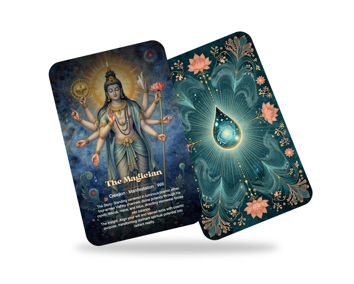 Vishnu The Keeper of Cosmic Balance Tarot — arrangement 8
