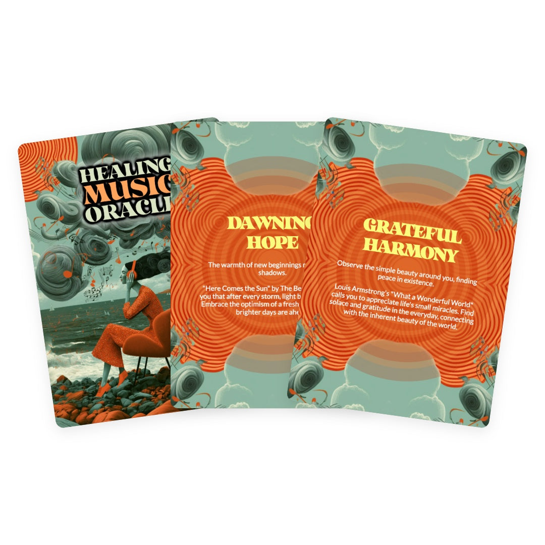 Healing Music Oracle - 78 Cards