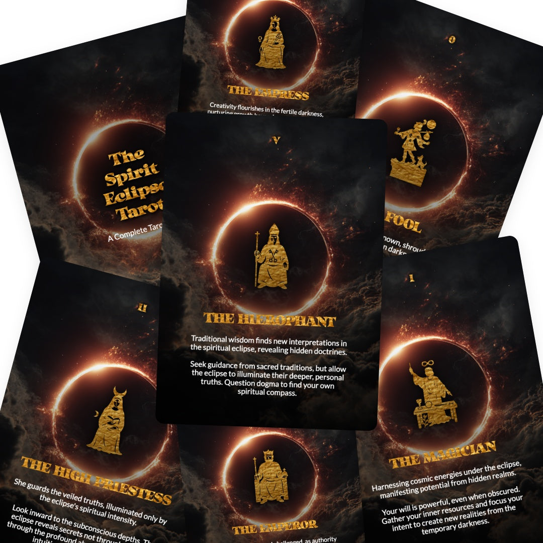 The Spirit Eclipse Tarot - 78 Cards