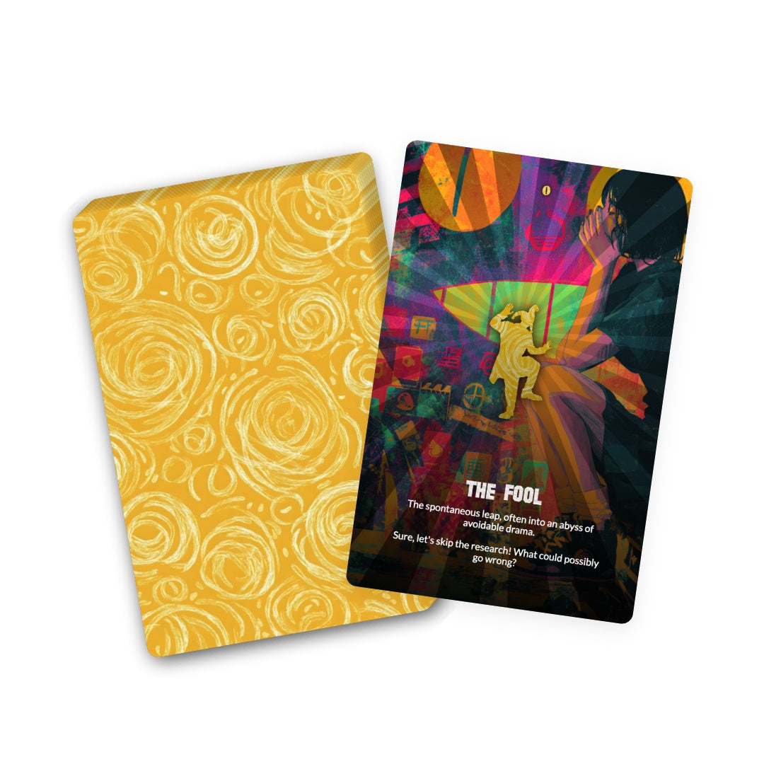 Bad Decisions Tarot - 22 Tarot Cards of Risky Choices & Regret