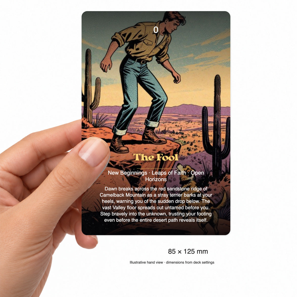 The Tarot of Phoenix — arrangement 4