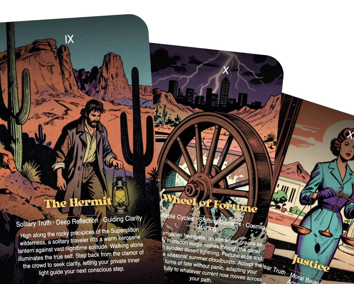 The Tarot of Phoenix — arrangement 9