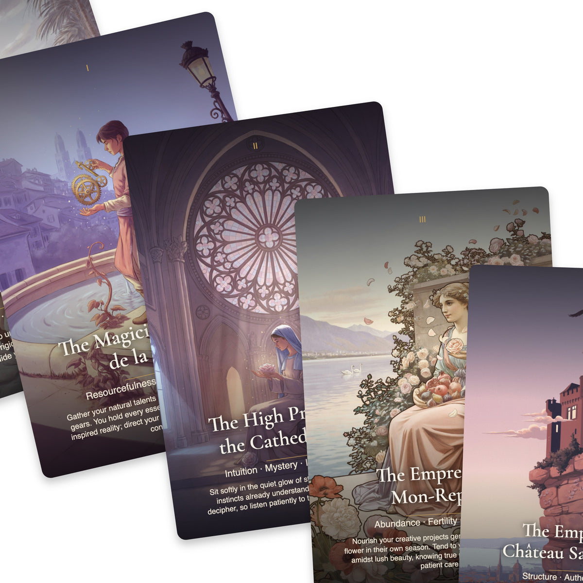 The Tarot of Lausanne — arrangement 8