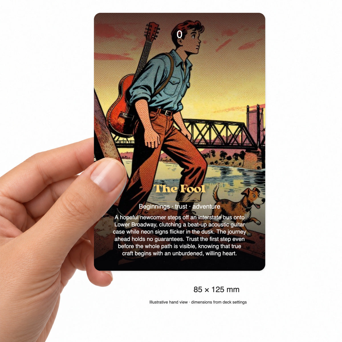 The Tarot of Nashville — arrangement 4
