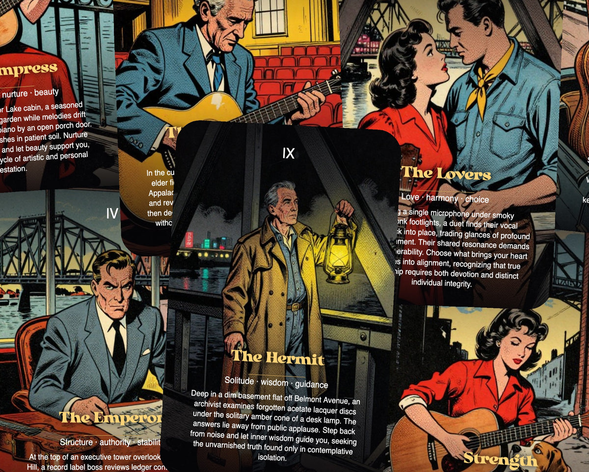 The Tarot of Nashville — arrangement 6