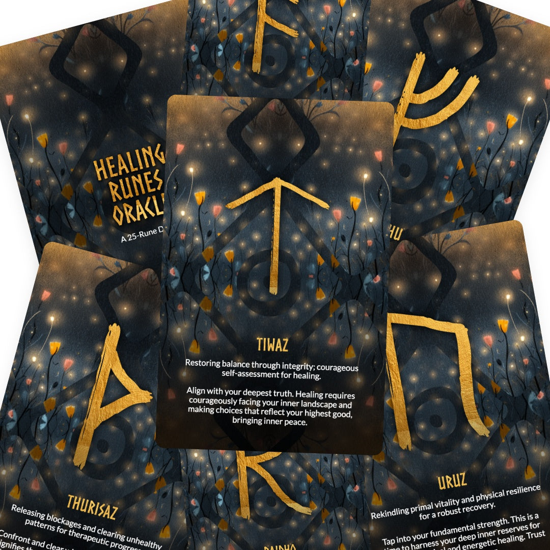 Healing Runes Oracle Deck