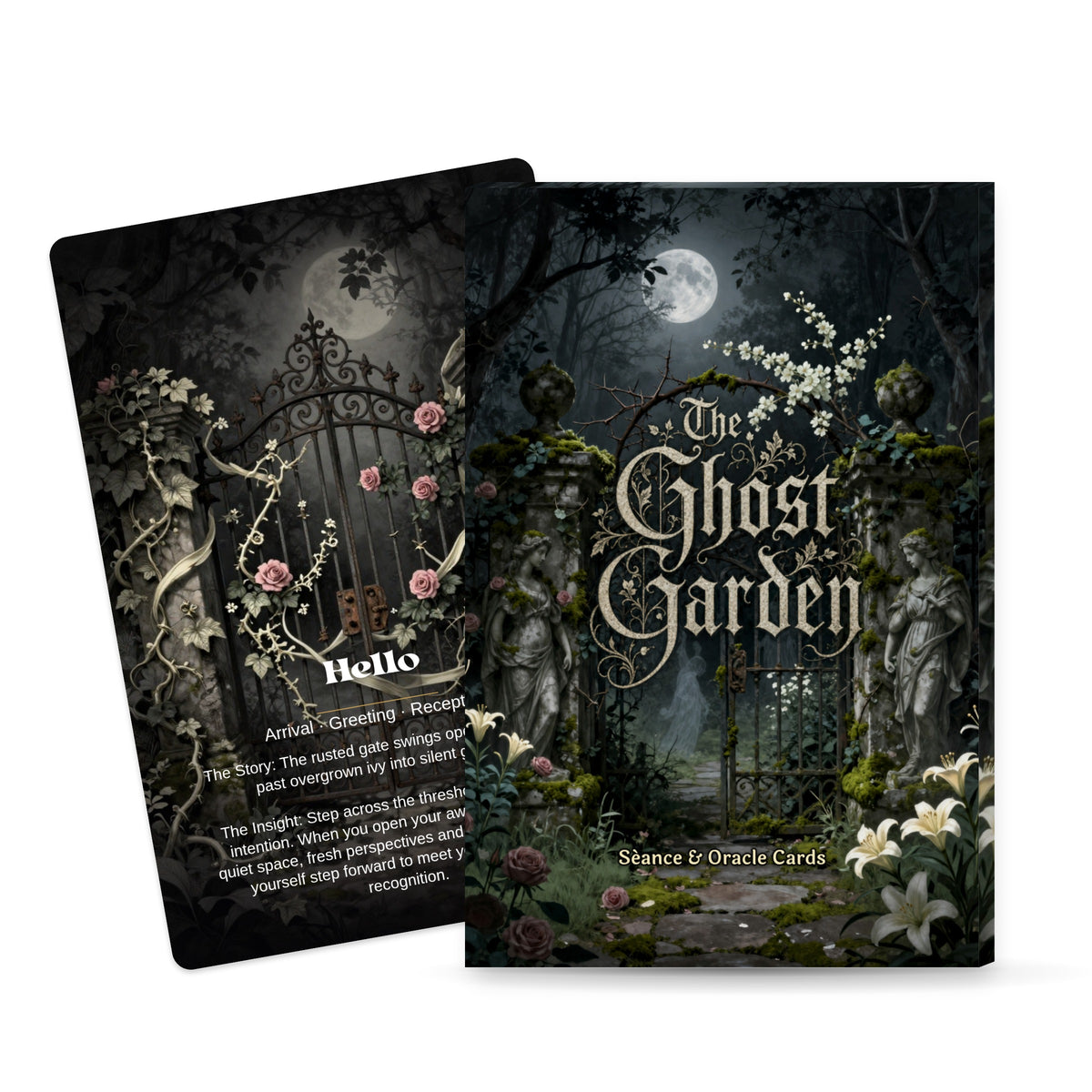 The Ghost Garden - 24 Séance & Oracle Cards — arrangement 1