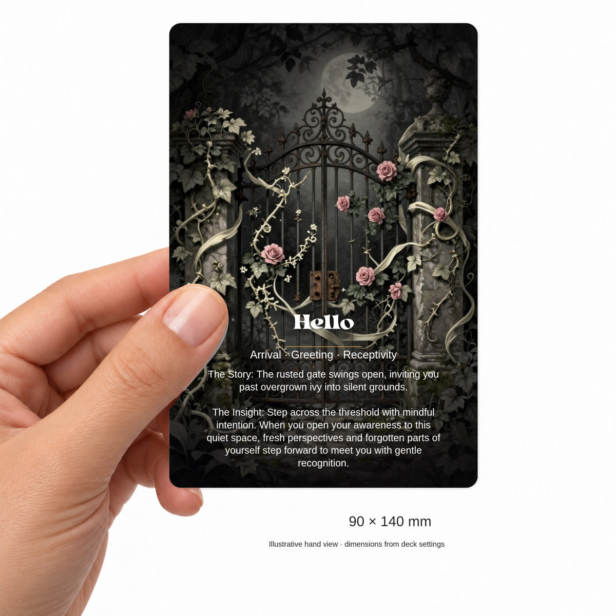 The Ghost Garden - 24 Séance & Oracle Cards — arrangement 5
