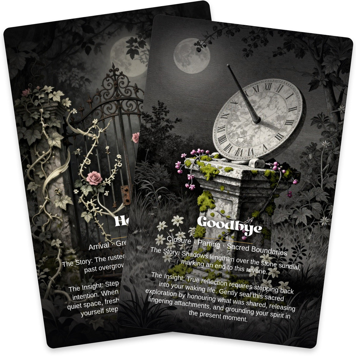 The Ghost Garden - 24 Séance & Oracle Cards — arrangement 6