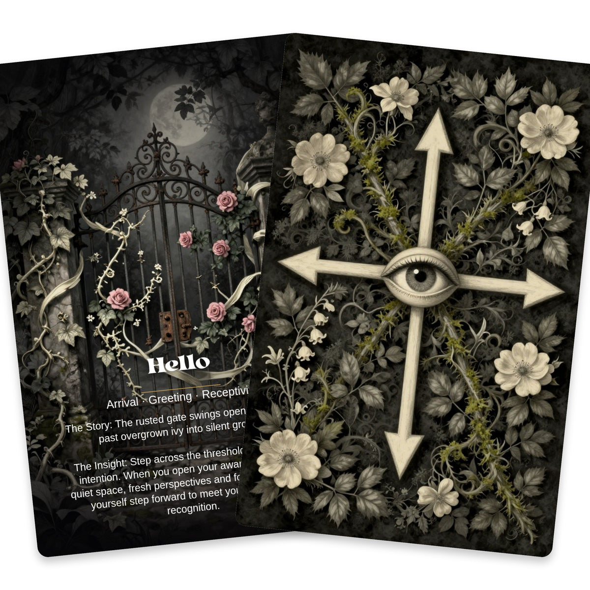 The Ghost Garden - 24 Séance & Oracle Cards — arrangement 7