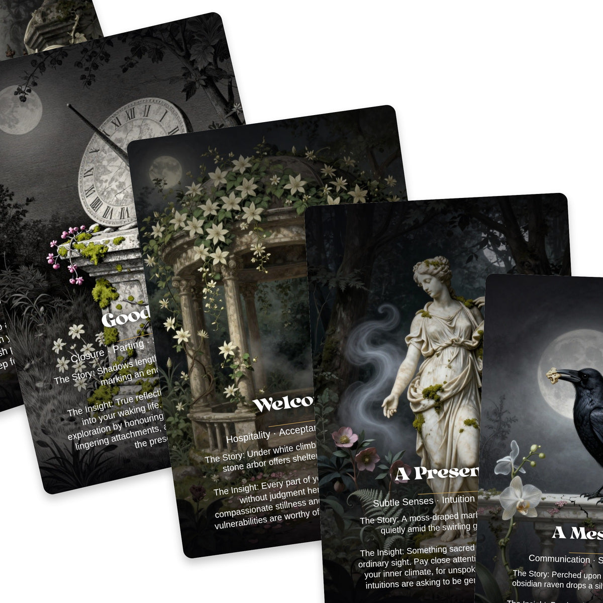 The Ghost Garden - 24 Séance & Oracle Cards — arrangement 8