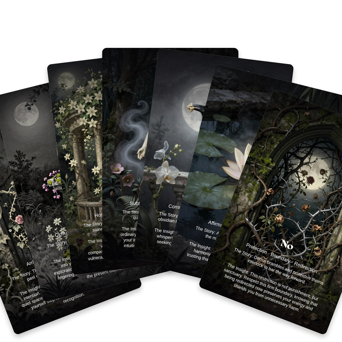 The Ghost Garden - 24 Séance & Oracle Cards — arrangement 9