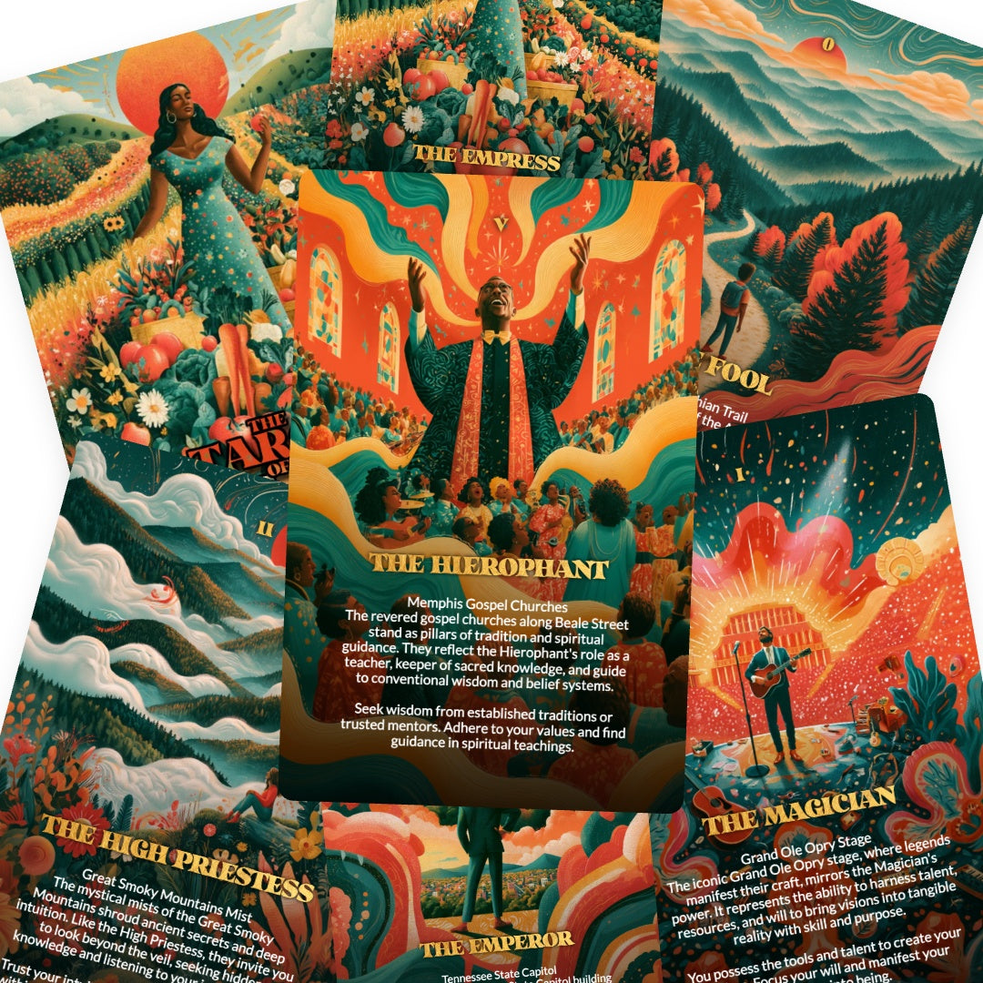 The Tarot of Tennessee - The 22 Major Arcana