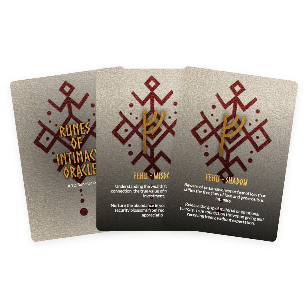 Runes of Intimacy Oracle Deck - 72 Cards