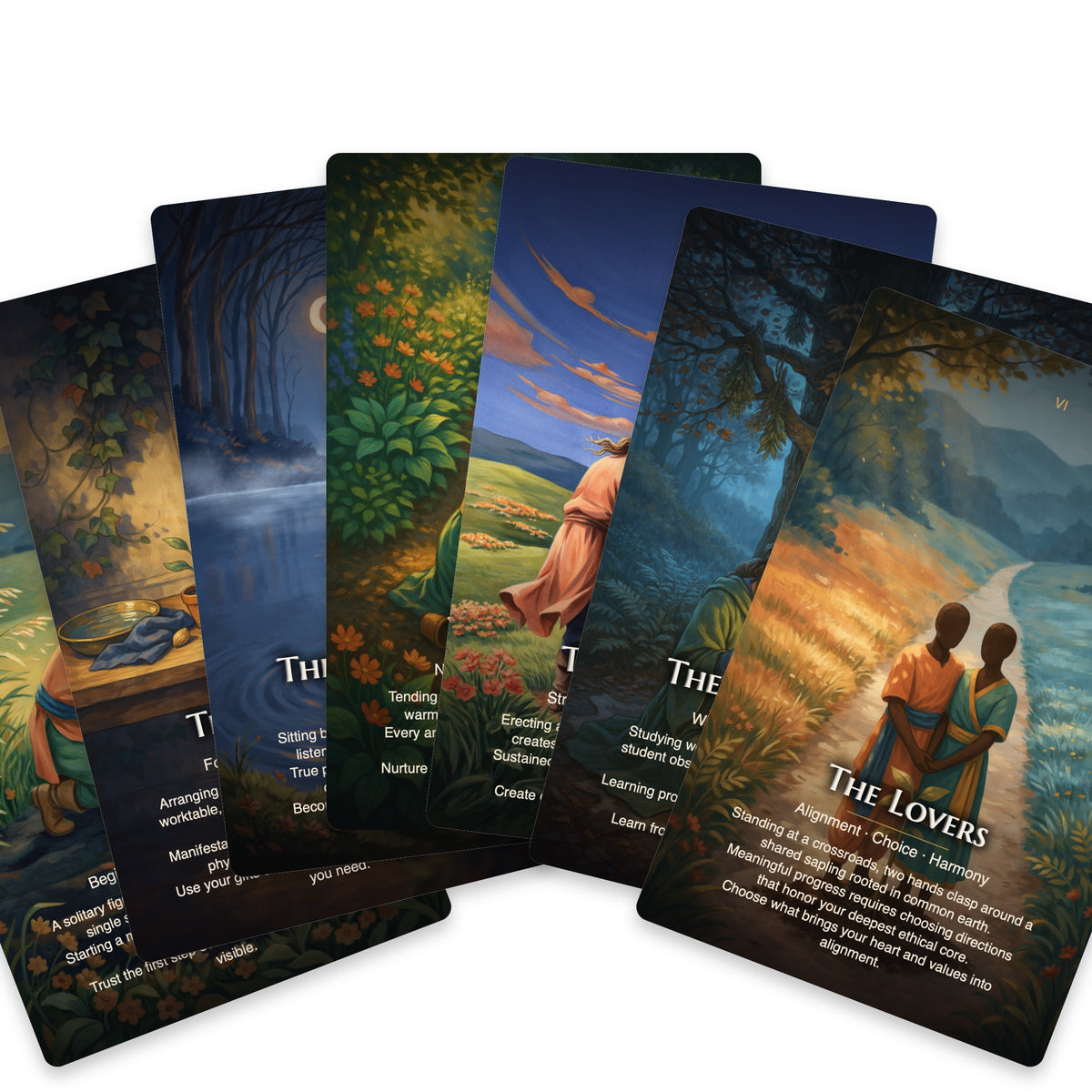 Manifestation Witch Tarot — arrangement 9