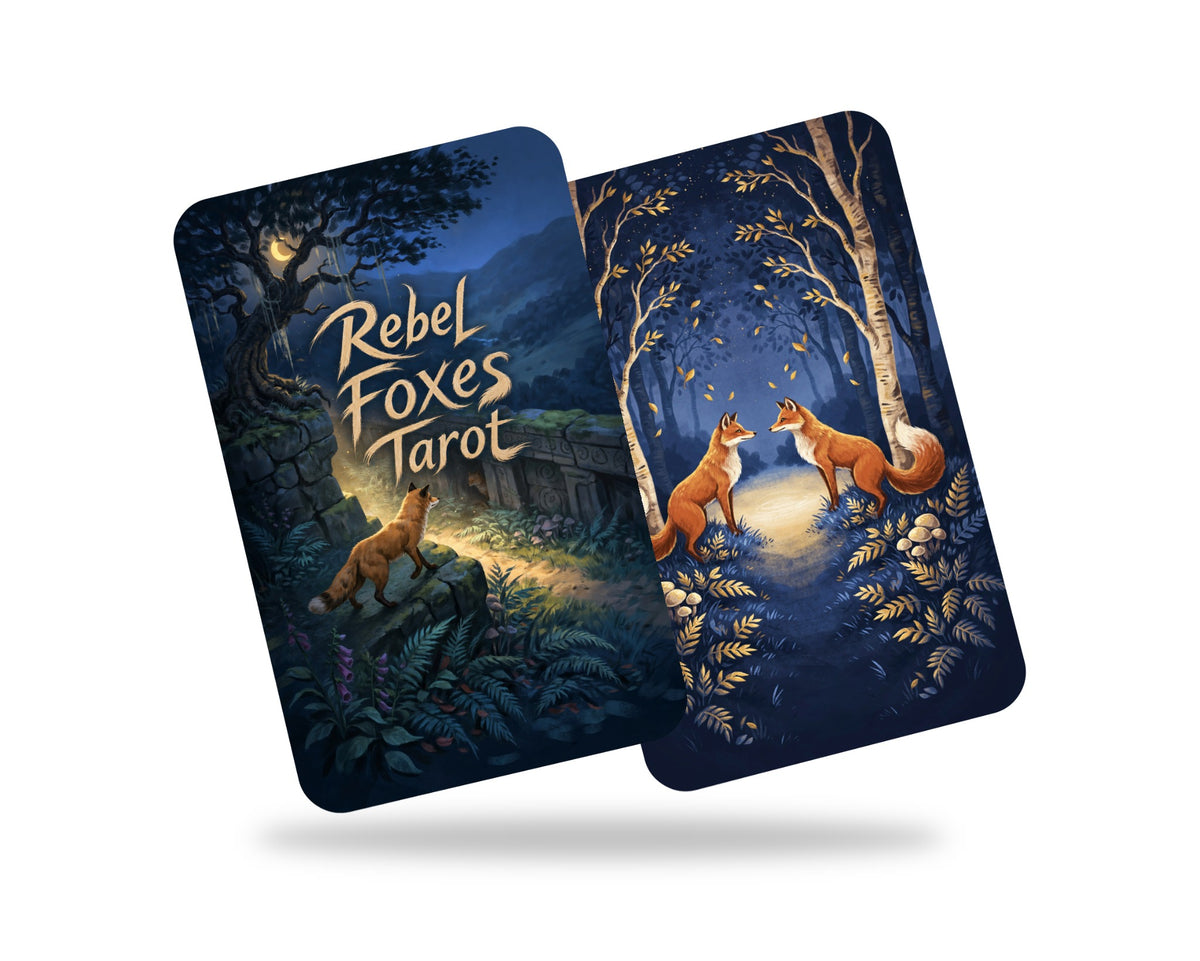 Rebel Foxes Tarot — arrangement 7