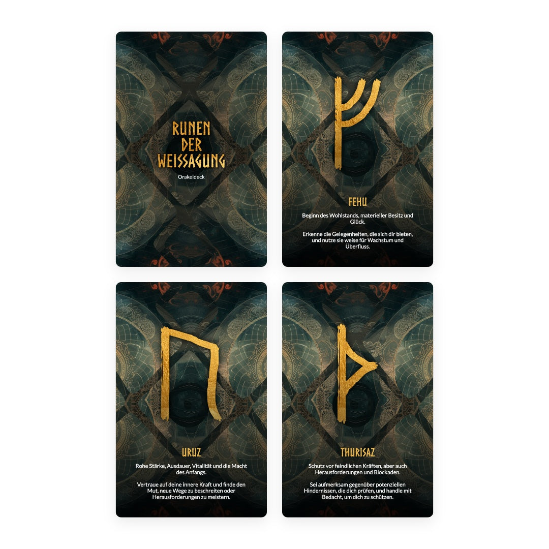 Runen der Weissagung: Orakeldeck