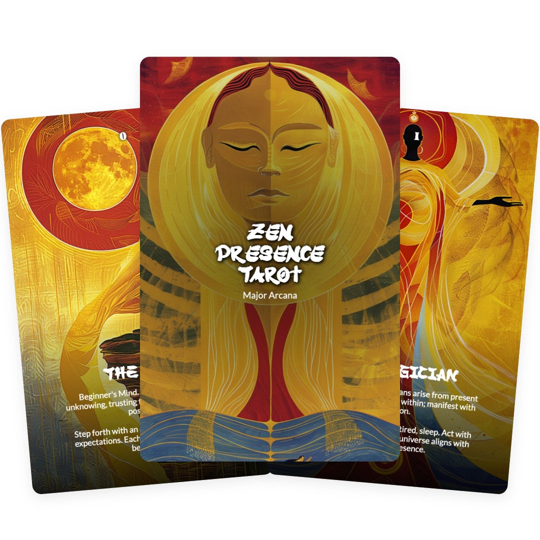 Zen Presence Tarot - 22 Major Arcana
