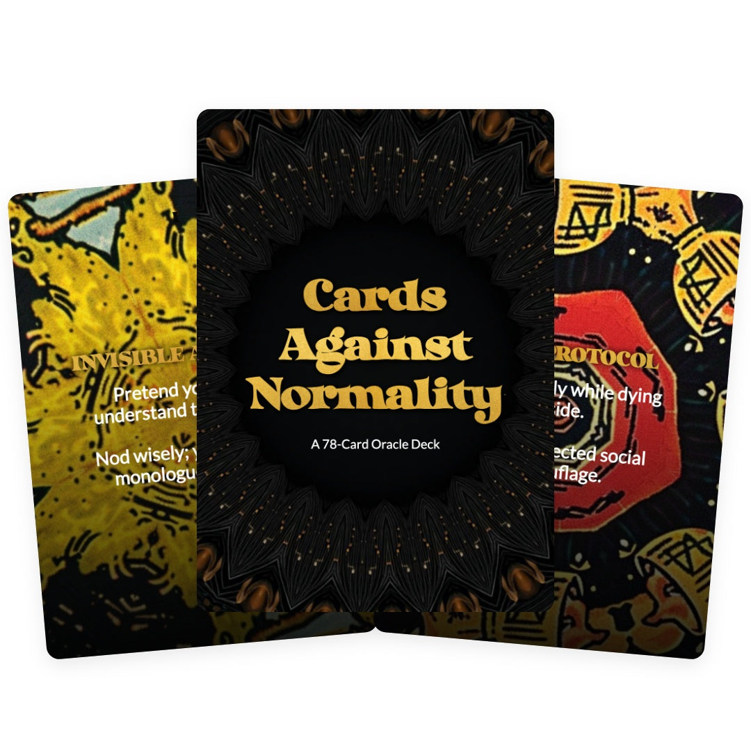 Cards Against Normality - 78 Oracle Cards
