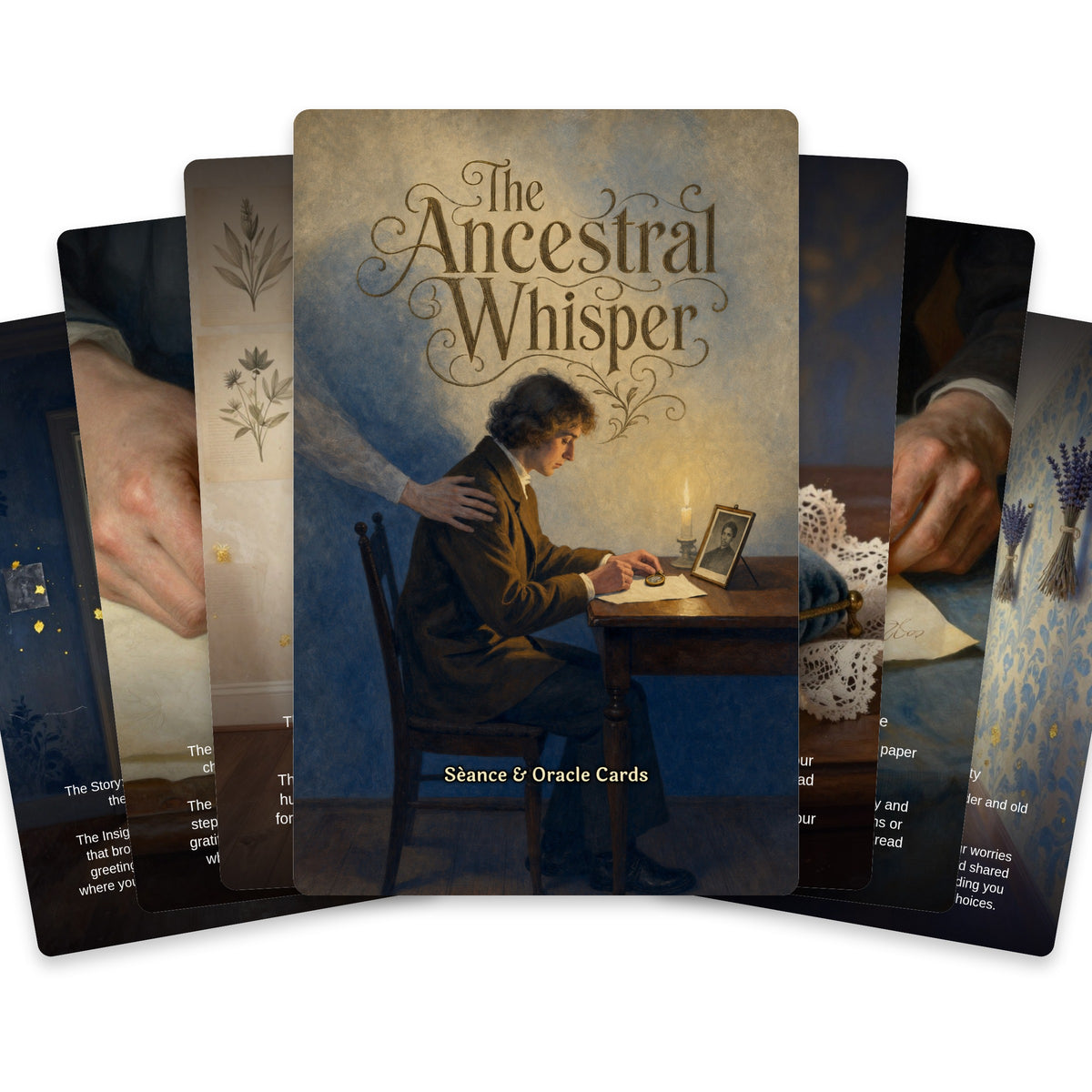 The Ancestral Whisper - 24 Séance & Oracle Cards — arrangement 2