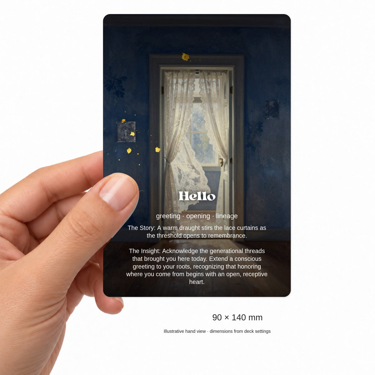 The Ancestral Whisper - 24 Séance & Oracle Cards — arrangement 5