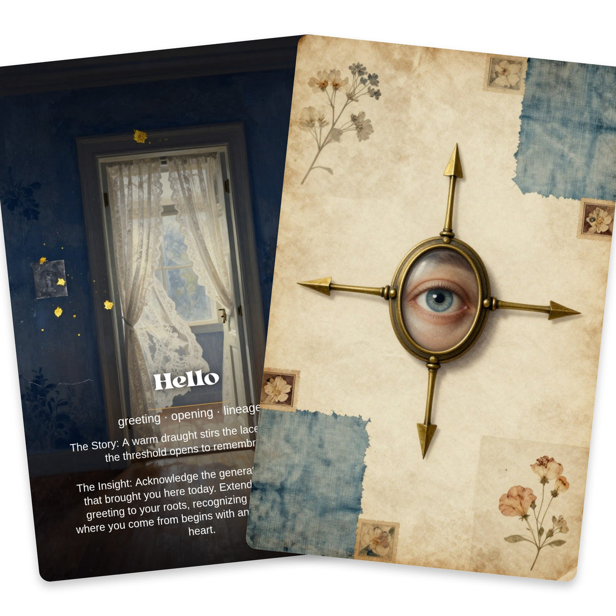 The Ancestral Whisper - 24 Séance & Oracle Cards — arrangement 7