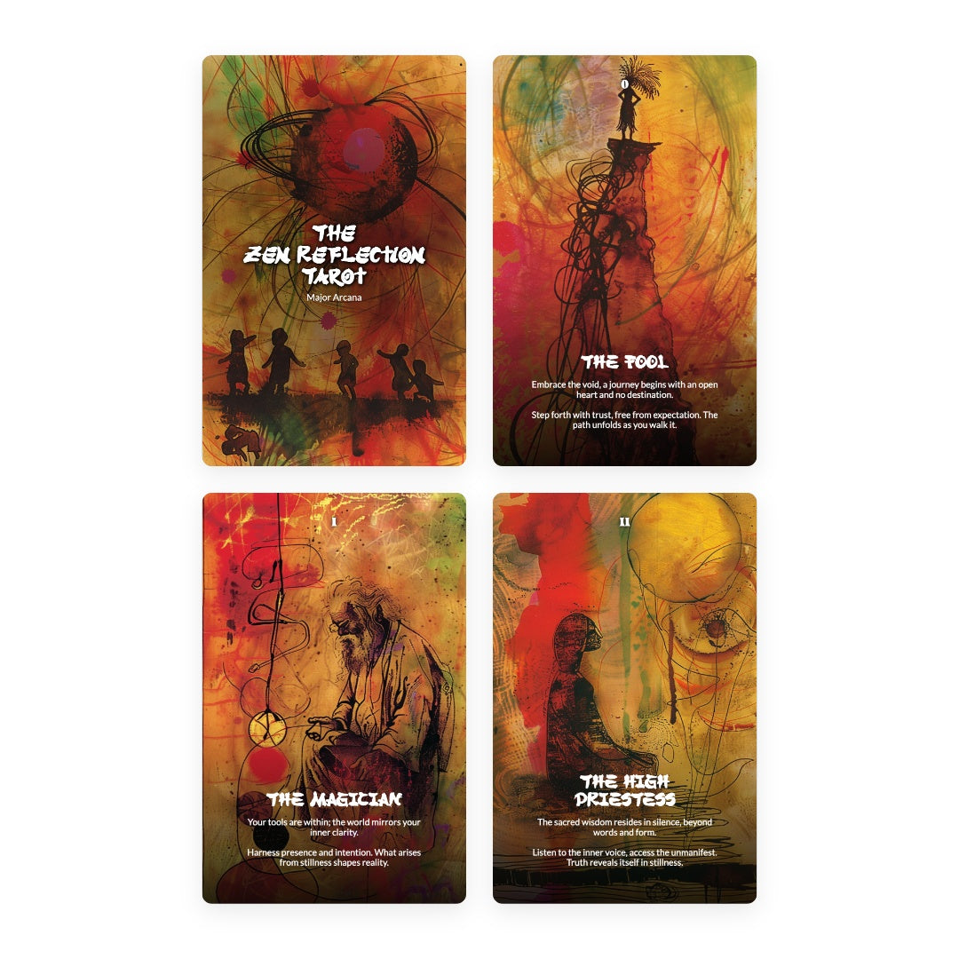 Zen Reflection Tarot - Major Arcana