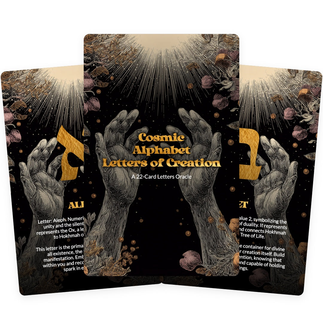 Cosmic Alphabet: Letters of Creation