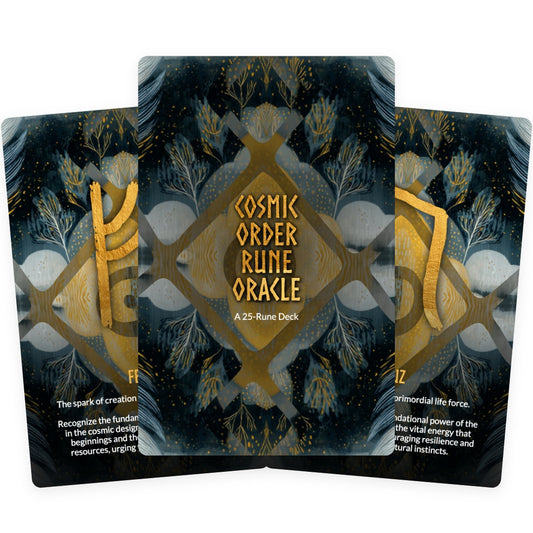 New Runes Collection English - Norse Rune Divination Decks - Ibiza Tarot