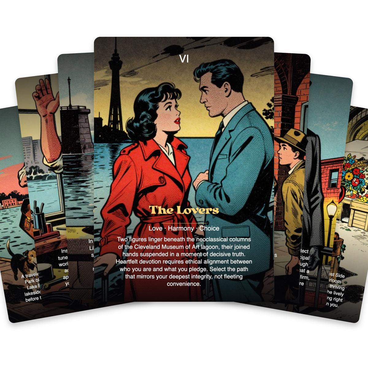 The Tarot of Cleveland — arrangement 3