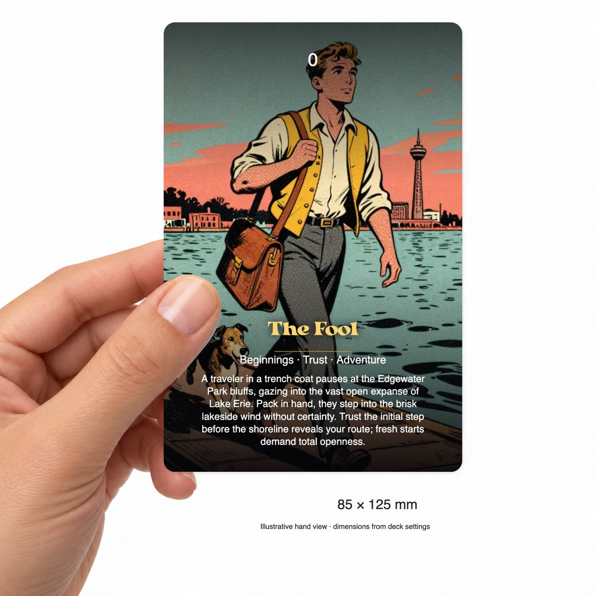 The Tarot of Cleveland — arrangement 4