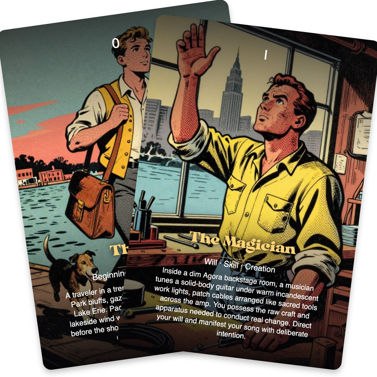 The Tarot of Cleveland — arrangement 5