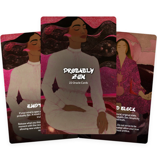 Probably Zen - 22  Oracle Cards - Contemplation Deck