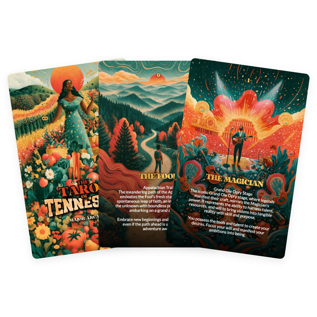 The Tarot of Tennessee - The 22 Major Arcana