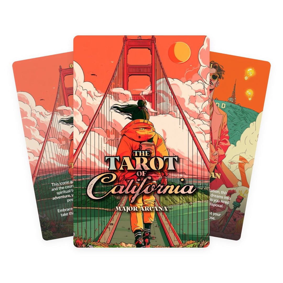 The Tarot of California - The 22 Major Arcana